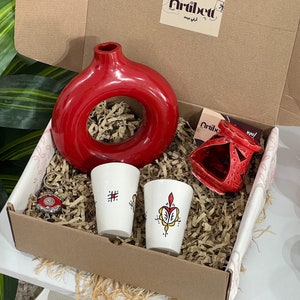 Scatola Regalo Speciale, Scatola Regalo in Ceramica Fatto a Mano, Regalo per Uomo e Donna, Regalo per Amico, Regalo per Lei, Scatola Regalo