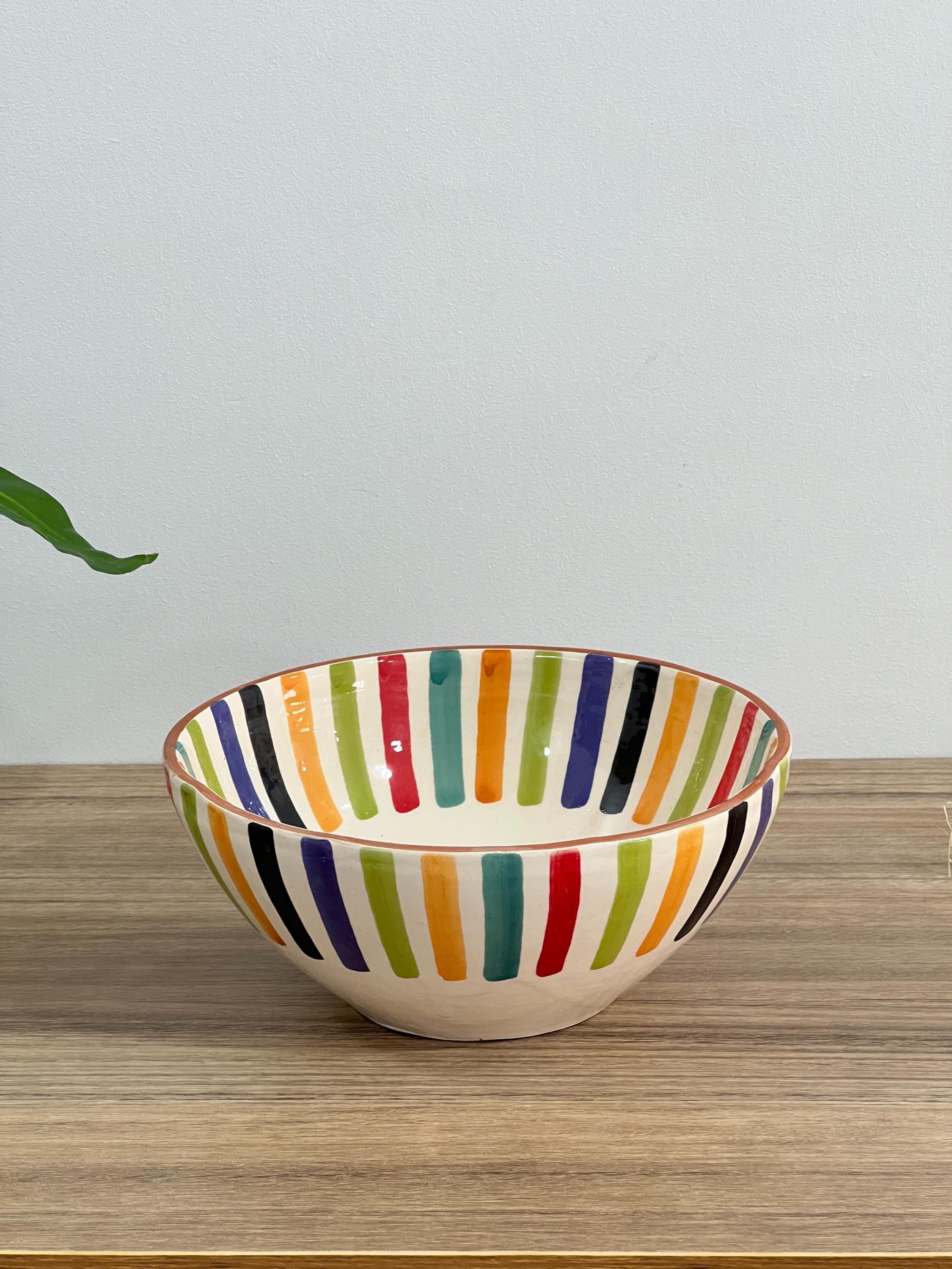 Geloomy 「Saladbowl」 CD 2 Vtg Enamelware metal- 1 large salad bowl blue & white w/ 1