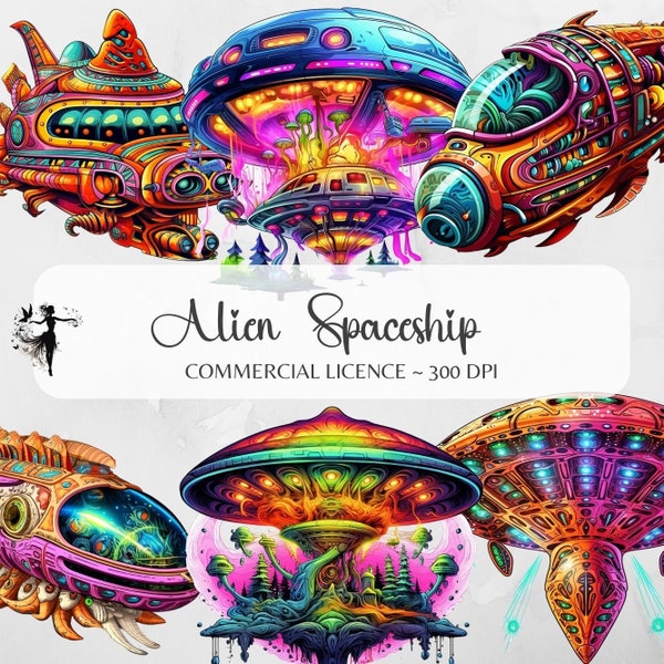 Sci fi Spaceship Outer Space PNG Ufo Art Alien Clipart Alien PNG Aliens Clipart Fantasy Clipart Alien Birthday Alien Sublimation