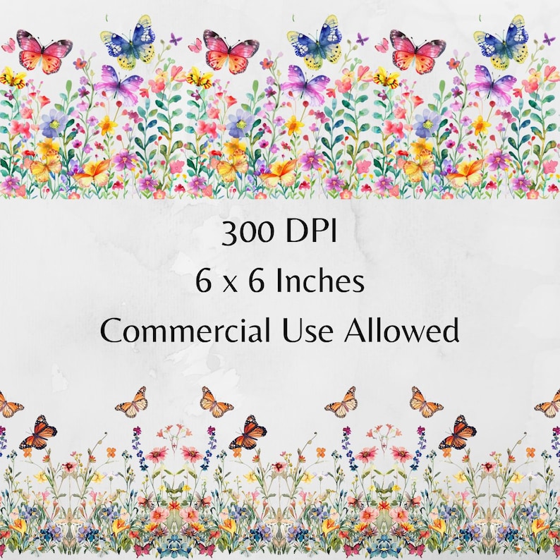 Butterfly Floral Border PNG Floral Frames PNG Butterfly Clipart Floral ...