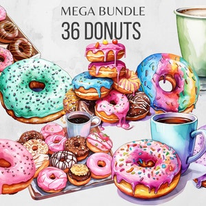 Donut Clipart Donut PNG Donuts PNG Comida Clipart Arco Íris Clipart Doces Clipart Donut Clip Art Donut Convite Sobremesa Clipart