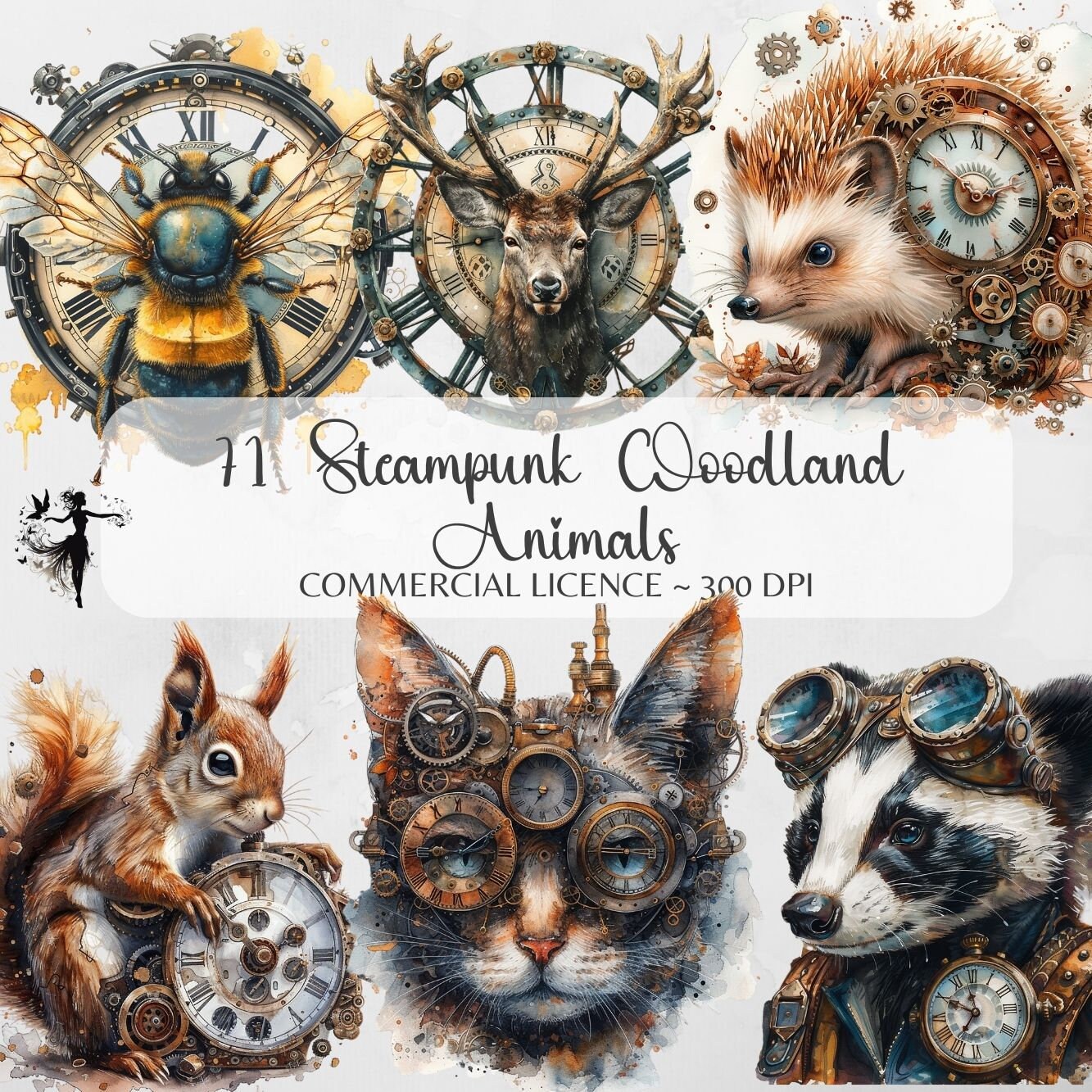 Steampunk Animals - Etsy