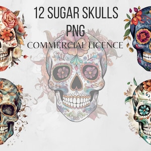 Zuckerschädel PNG Tag der Toten PNG Blumenschädel PNG Cinco De Mayo png Pagan png Wicca png Zuckerschädel PNG Floral Schädel Clipart Mexikanischen