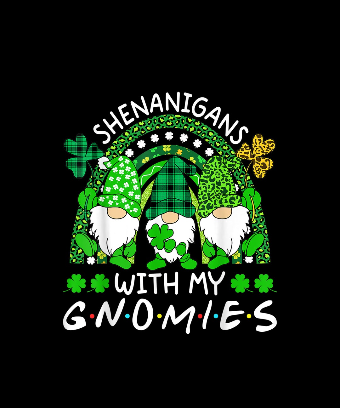 Gnomes Rainbow Svg Shenanigans With My Gnomies St Etsy