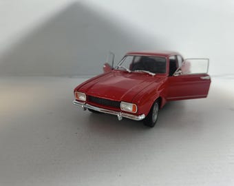 Custom Personalised Name Number Plate Scale Model Car Ford Capri Red Gift Birthday Dad Mum Wife Husband Gift Boxed Product