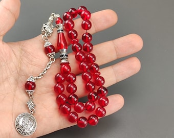 Faturan Amber Rosary, Bakelite rosary, muslim rosary, Misbaha, islamic gift Rosary, Tasbih, tasbeeh, Amber islamic Rosary, Masbaha, Supha