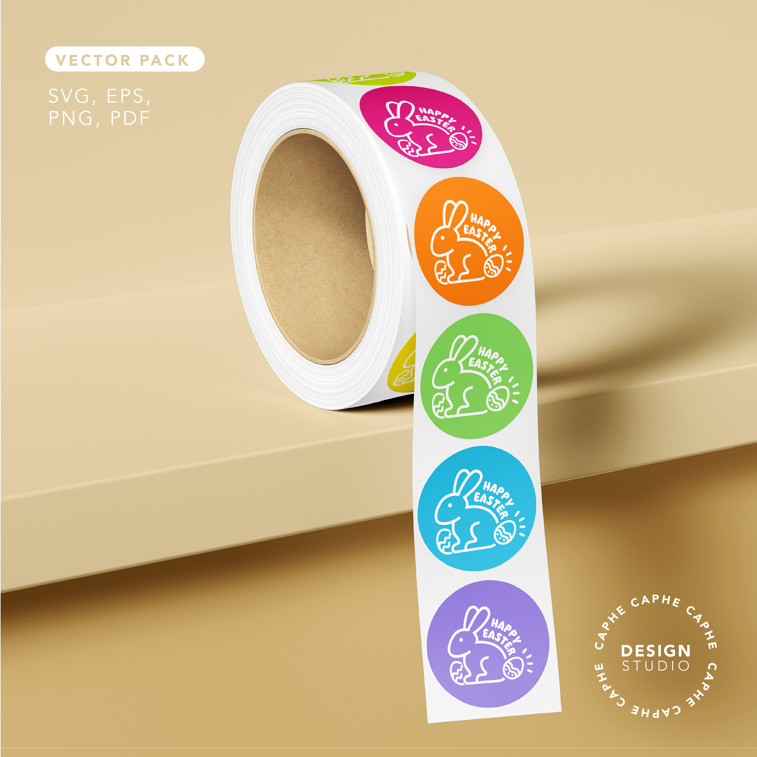 Happy Easter Bundle SVG File, Instant Digital Download, Png, Pdf, Eps ...