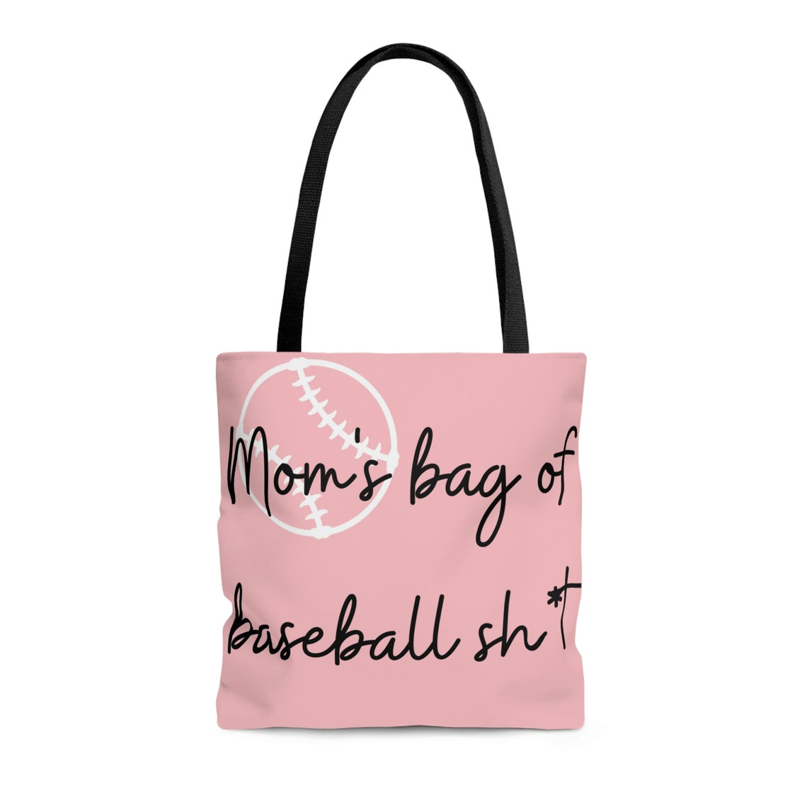 Baseball Tote Mom Tote Mom Shit Baseball Bag Mom Bag Etsy