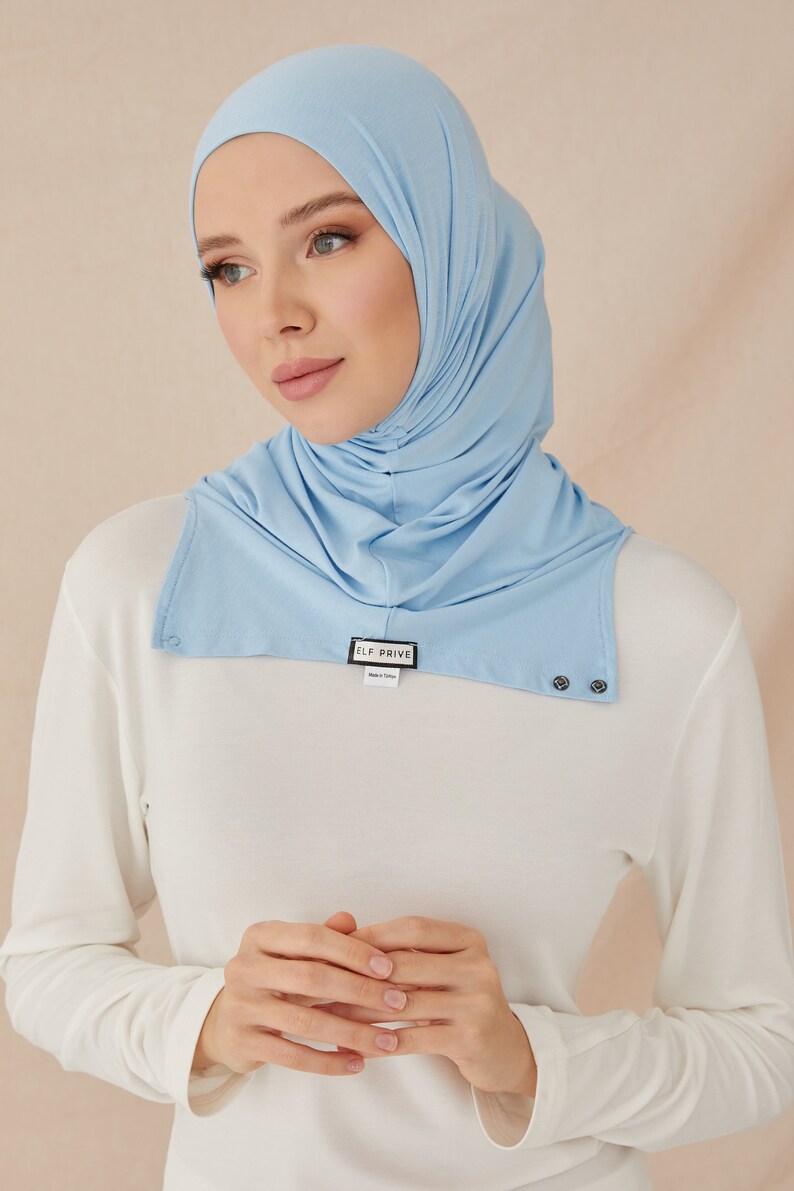 PINLESS MODERN HIJAB, Ready to Wear Shawl Hijab, Instant Modest Hijabs