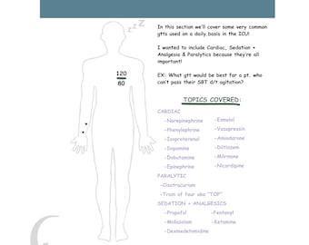 ICU Rounds Checklist - Etsy