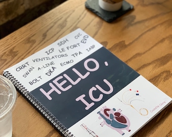 Hello, ICU | Hardcopy Book  | Critical Care Notes  | Nursing Study Guides