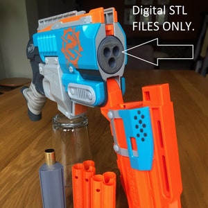 Plunger cap for Nerf Sledgefire