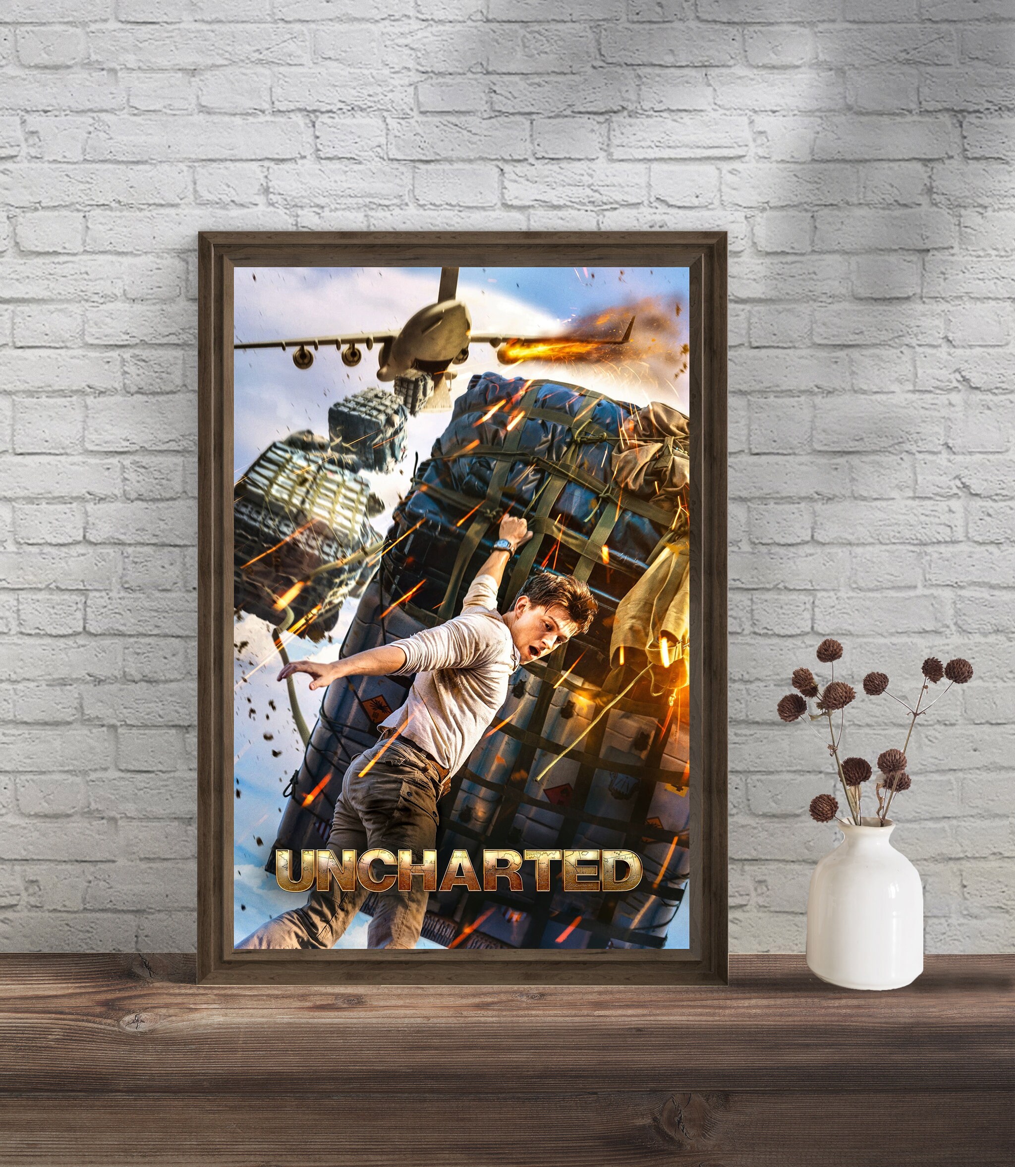 Uncharted Ruben Fleischer Minimalist Movie Poster 