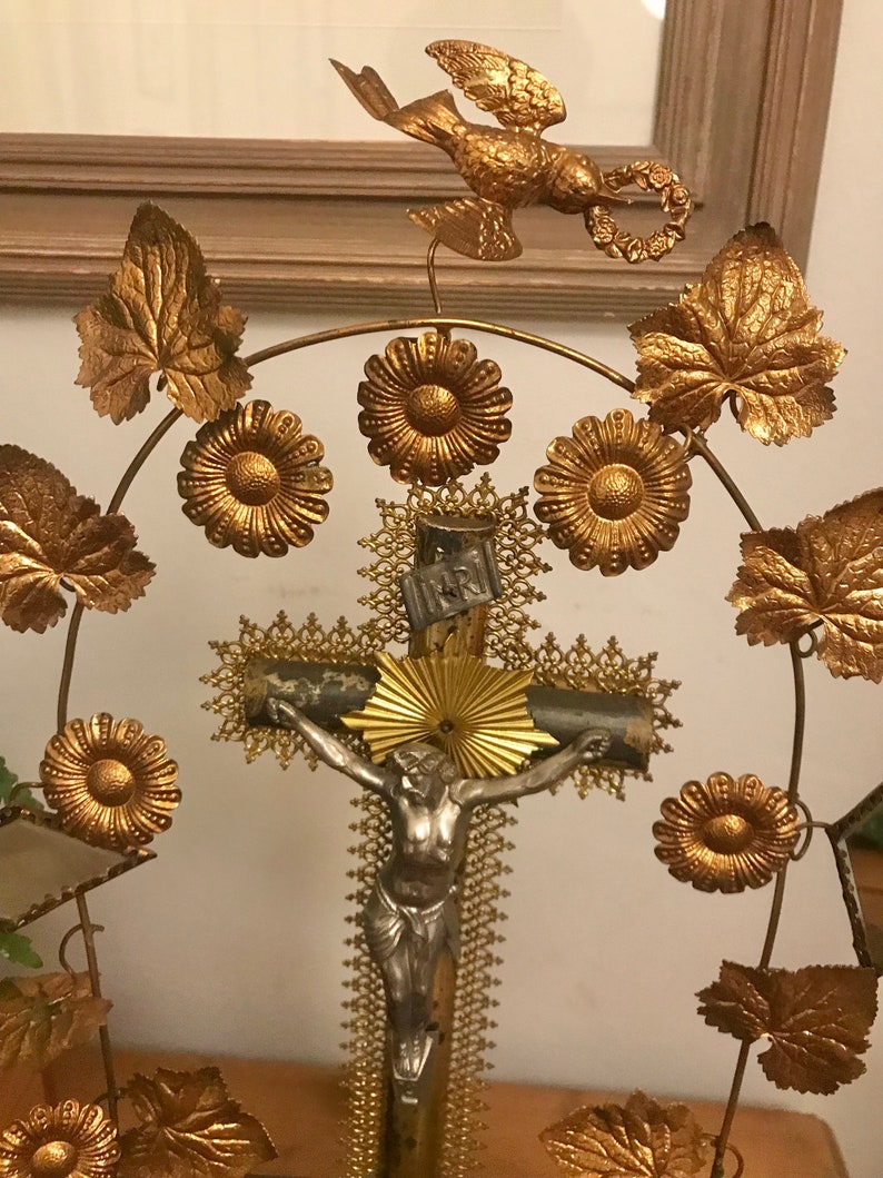 Vintage/antique Absolutely Stunning French Marriage Dome globe De