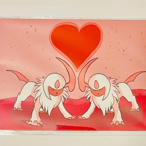 Aimant 4 x 6 Fan art brillant Pokémon Absol