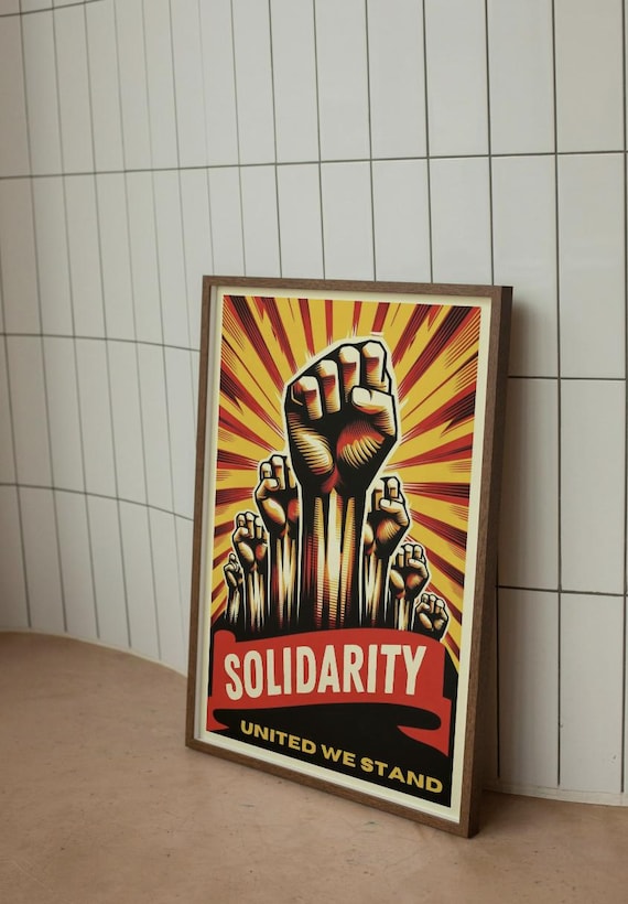Solidarity Rights Poster Solidarity Poster Making Ideas