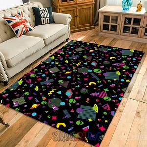 Alien Rug Game Room - Etsy