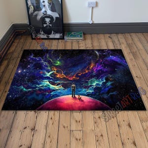 50×225 \"The Milky way” ViNTAGE RUG Milky Way Rug by Space 99 | Society6