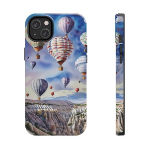 Etui na iPhone&#39;a z balonem na gorące powietrze w Kapadocji