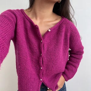 Ylang Cardi - Knit Pattern, Knitting Pattern, Minimalist Cardigan, Digital Pattern, Digital Knitting Pattern, Knitting Pattern, Strikk