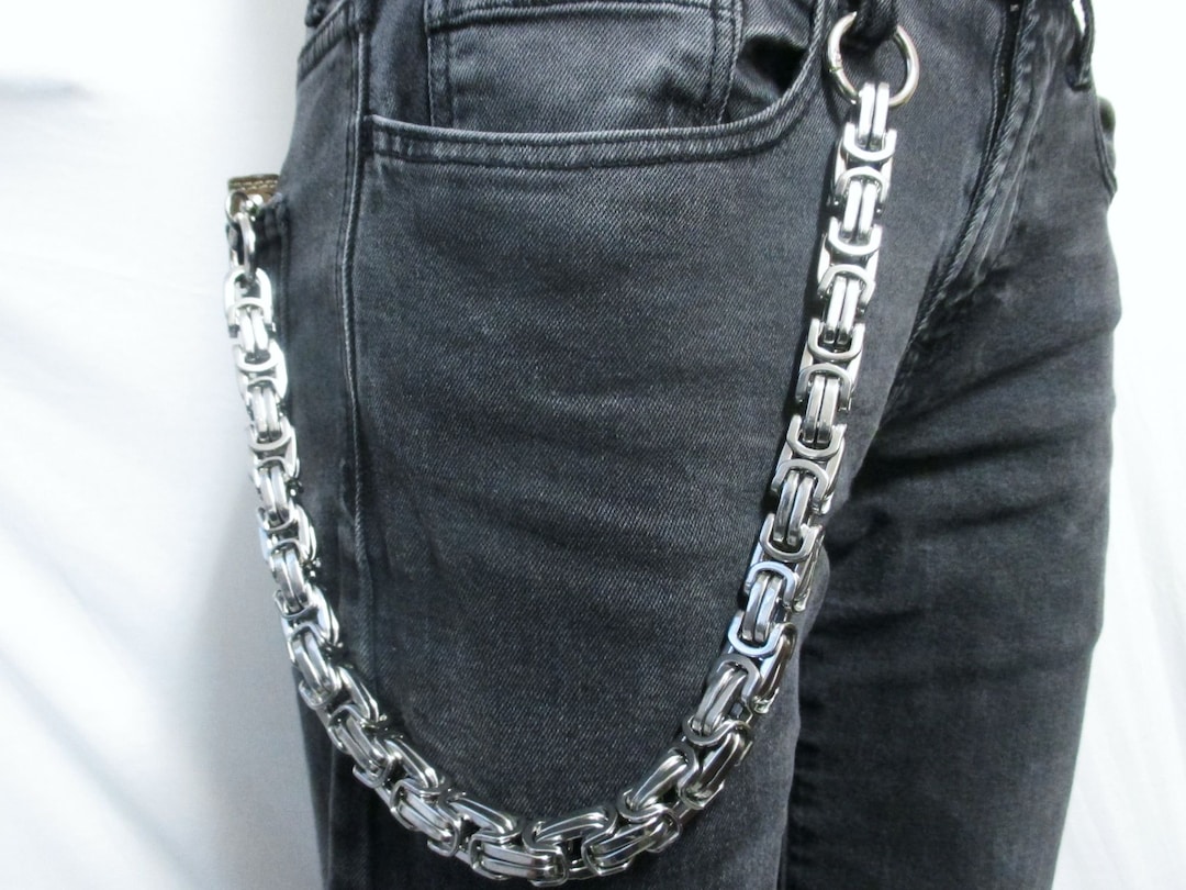 Lyreh Strass Hosenkette - Keramik Perlen Kette Für Jeans Und Gürtel