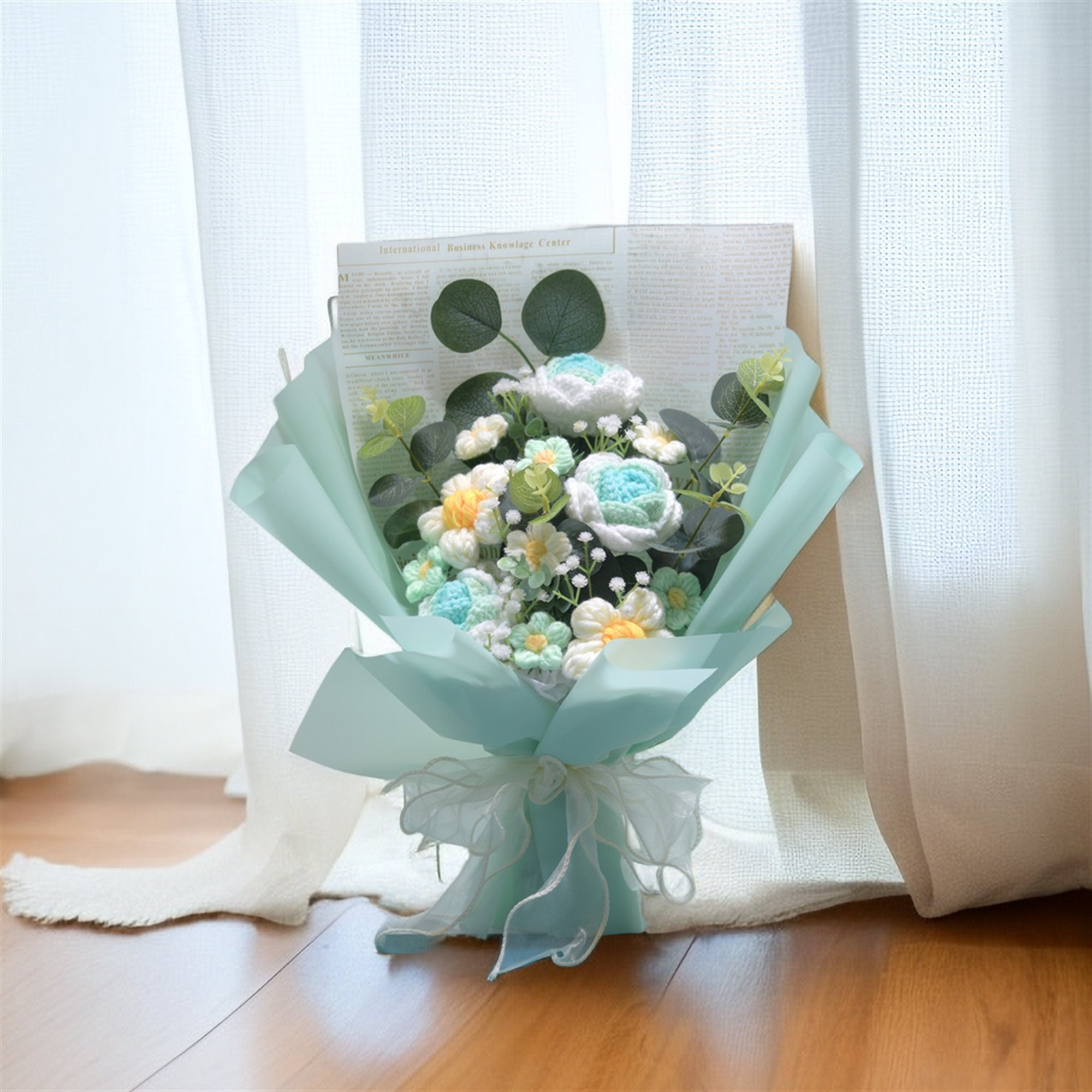 Handmade Crochet Bouquet, Bouquet for Anniversary/Birthday, Valentine&#39;s Day crochet Bouquet, Halloween gifts, Gifts for mom