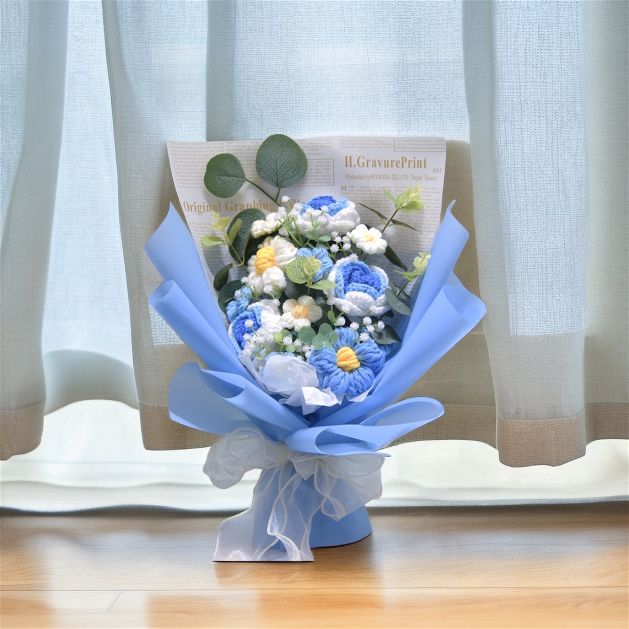 Handmade Crochet Bouquet, Bouquet for Anniversary/Birthday, Valentine&#39;s Day crochet Bouquet, Halloween gifts, Gifts for mom