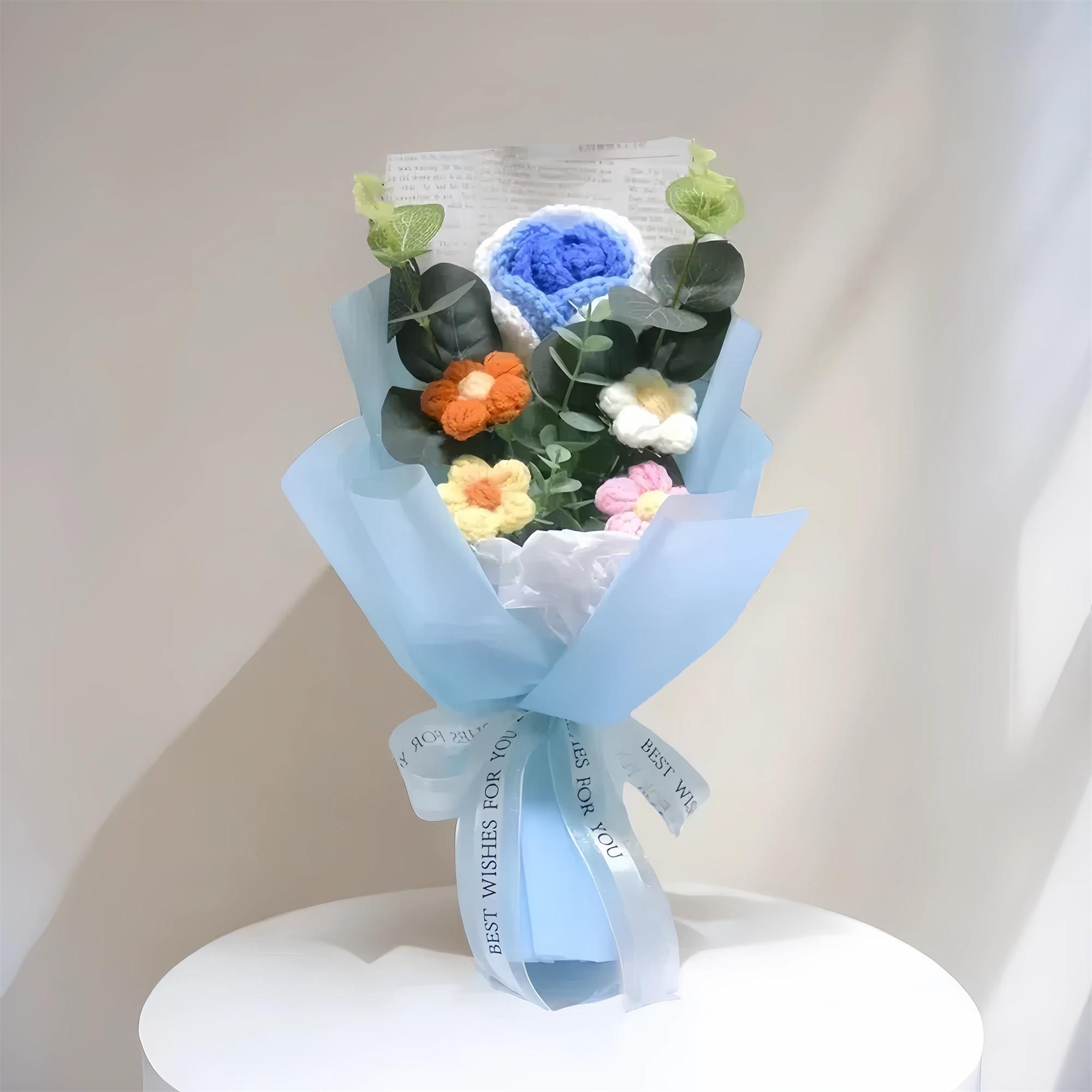 Handmade Crochet Bouquet, Bouquet for Anniversary/Birthday, Valentine&#39;s Day crochet Bouquet, Halloween gifts, Gifts for mom