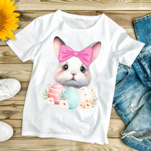 kokette Osterhase PNG, Hase Schleife PNG, Ostern Kaninchen Png, Ostern Kokette Png