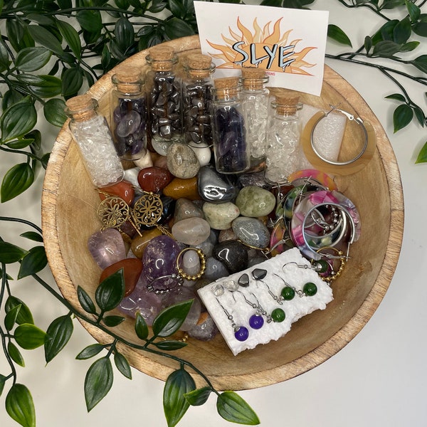 Mysterybox Steine Mineralien Schmuck