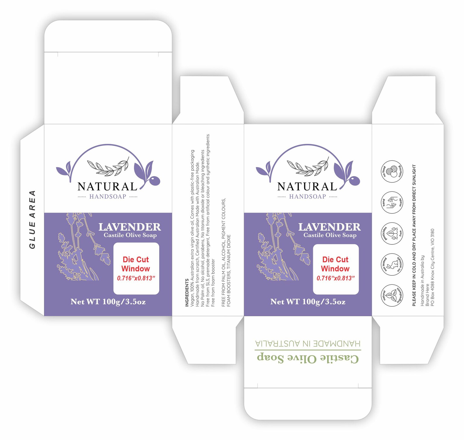 Soap Box Template, DIY Soap Packaging Templates, Soap Box PDF / Ai ...