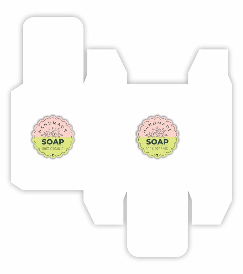 Soap Box Template, DIY Soap Packaging Templates, Soap Box PDF / Ai ...