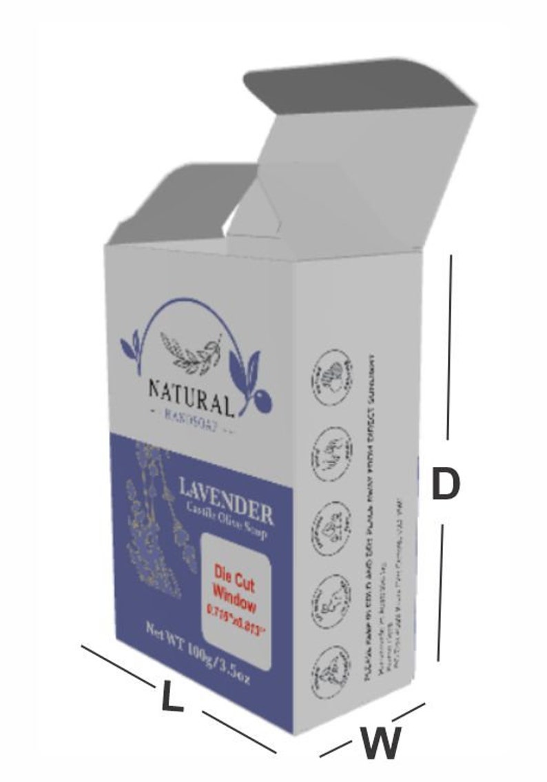 Soap Box Template, DIY Soap Packaging Templates, Soap Box PDF / Ai ...