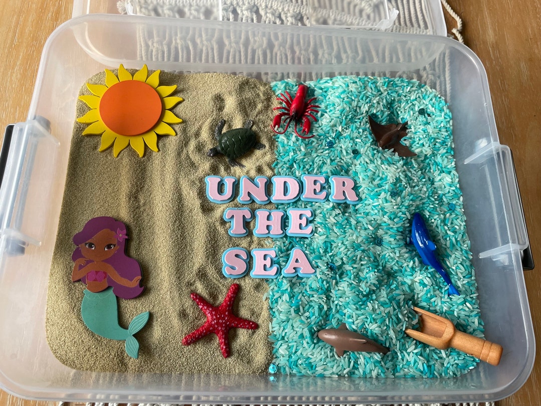 Little Mermaid Under the Sea Summer Ocean Sensory Bin Sensory Kit ...