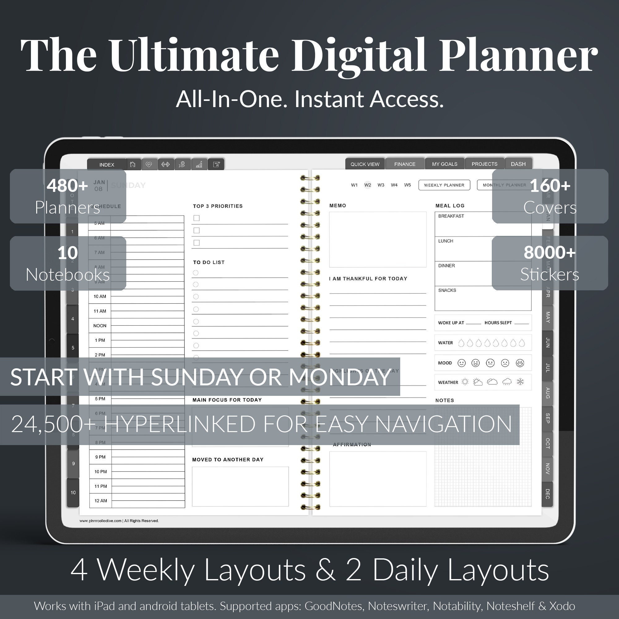 Digital Calendar Planner Android Planner Cute Digital Planner Digital Calendar Planner Android Planner Cute Digital Planner