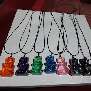GummyBear resin pendant