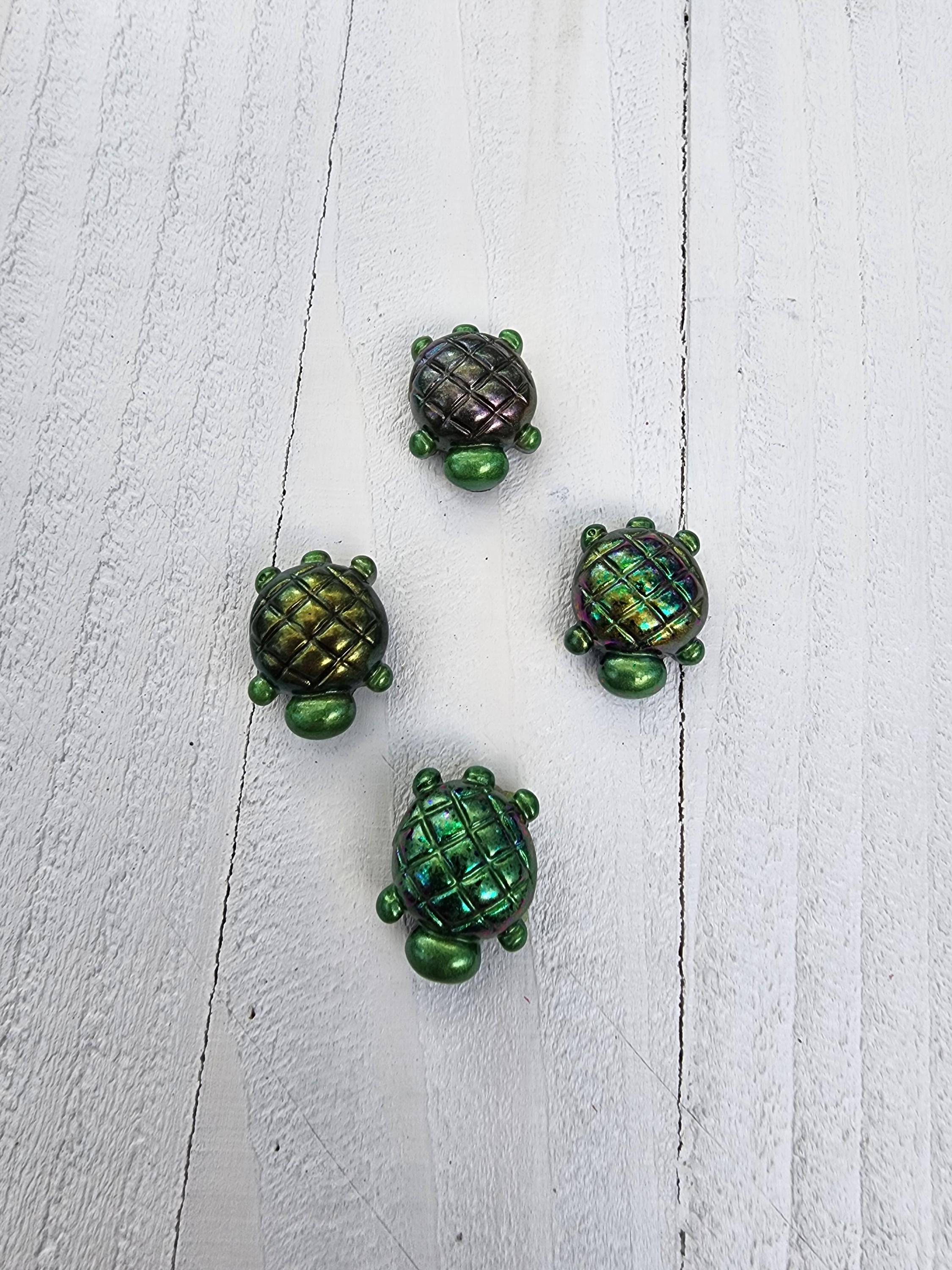 Turtle Races With Magnets Tiny Turtle Magnets, 4pc Set - Etsy