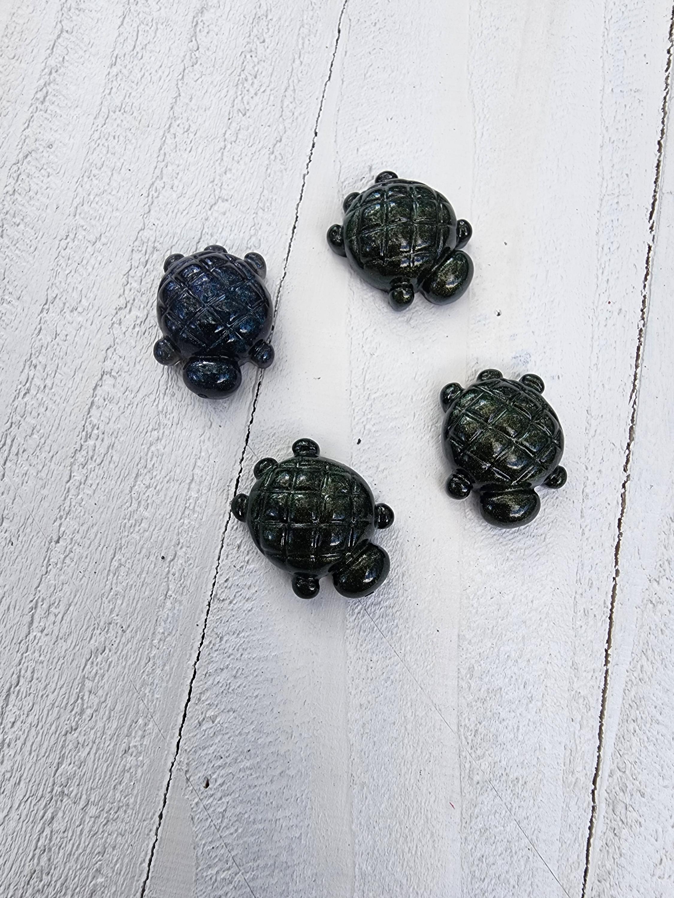 Turtle Races With Magnets Tiny Turtle Magnets, 4pc Set - Etsy