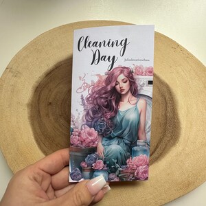 2 Fach Klappkarte Challenge / Rubbelchallenge / Lose und Würfelchallenge passend für A6 Budgetplaner Umschlagmethode/Cashstuffing/Budgeting