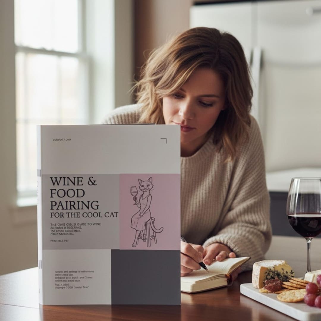 Wine Pairing Guide, Chic Dinner Party Host Guide, Easy Recipes PDF - Etsy