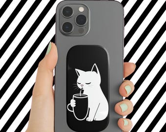 Cat Phone Grip: Funny Cat Lover Gift