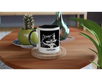 Funny Cat Coffee Mug - Gift For Cat Lover - Gift For Cat Mom