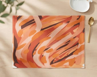 Artsy Placemat Set: Dopamine Home Decor