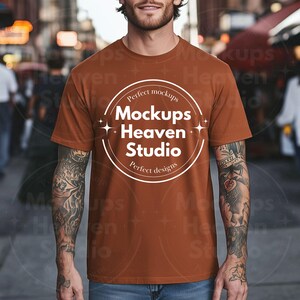 Comfort Colors 1717 Yam T-shirtmodel | Urban Streetwear (digitale download JPG)