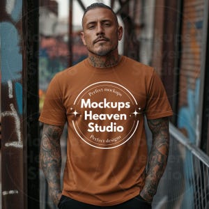 Comfort Colors C1717 Yam T-shirtmodel | Urban T-shirt (digitale download JPG)