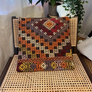 Kilim pillow, carpet pillow cover, ethnic pillow cover, boho pillow, southwestern pillow cover, decorative pillow, boho pillow, kilim pillow cover