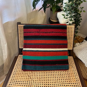 Kilim pillow, carpet pillow cover, ethnic pillow cover, boho pillow, southwestern pillow cover, decorative pillow, boho pillow, kilim pillow cover