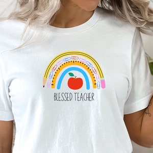 Blessed Teacher Shirt: Back To School Gift
