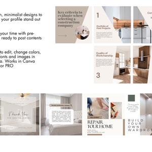 Construction Instagram Post | Construction Social Media Post | Social ...