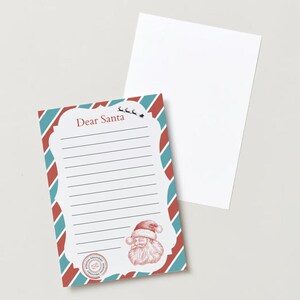 Carta a Papá Noel para imprimir, Carta a Papá Noel para rellenar, Se acerca la Navidad, Deseos navideños, Escribe tu carta a Papá Noel.